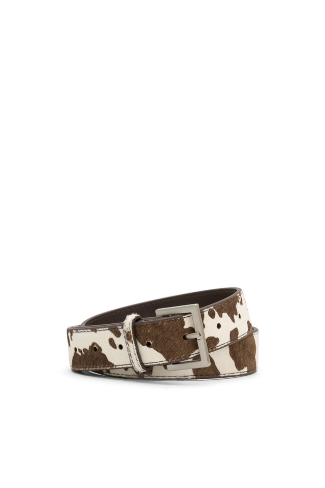 THE DUKE COW PRINT BELT 