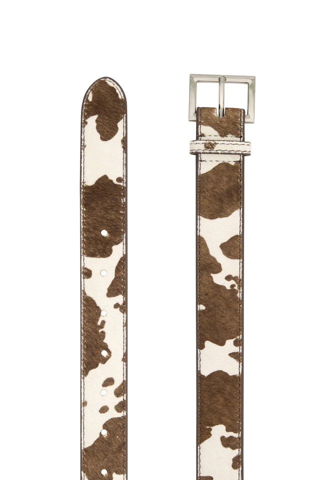 THE DUKE COW PRINT BELT 