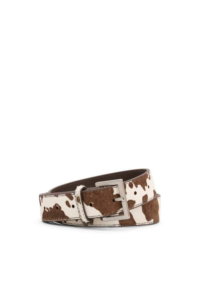 THE DUKE COW PRINT BELT 