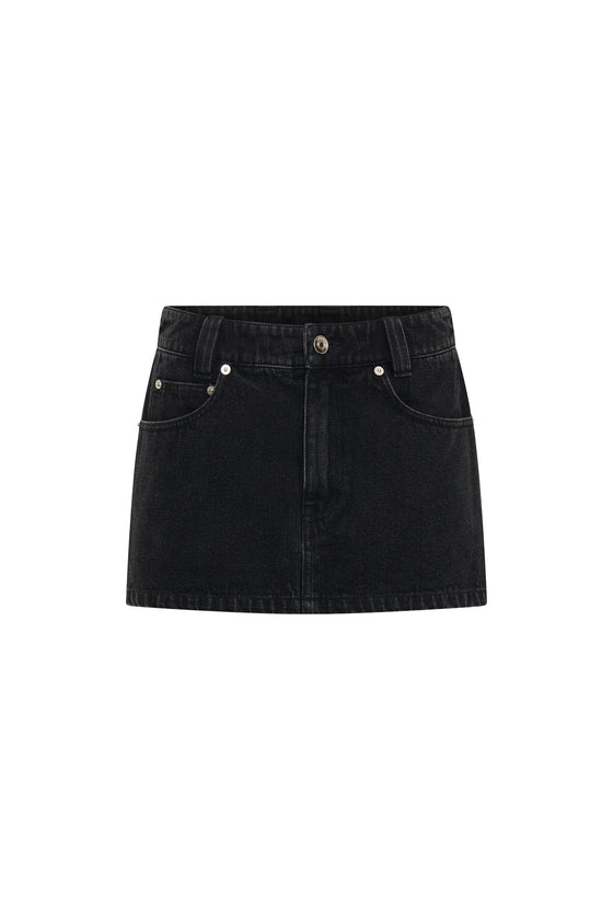 THE MORGAN BLACK SKIRT