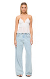 THE ODETTE WHITE TOP | MODEL