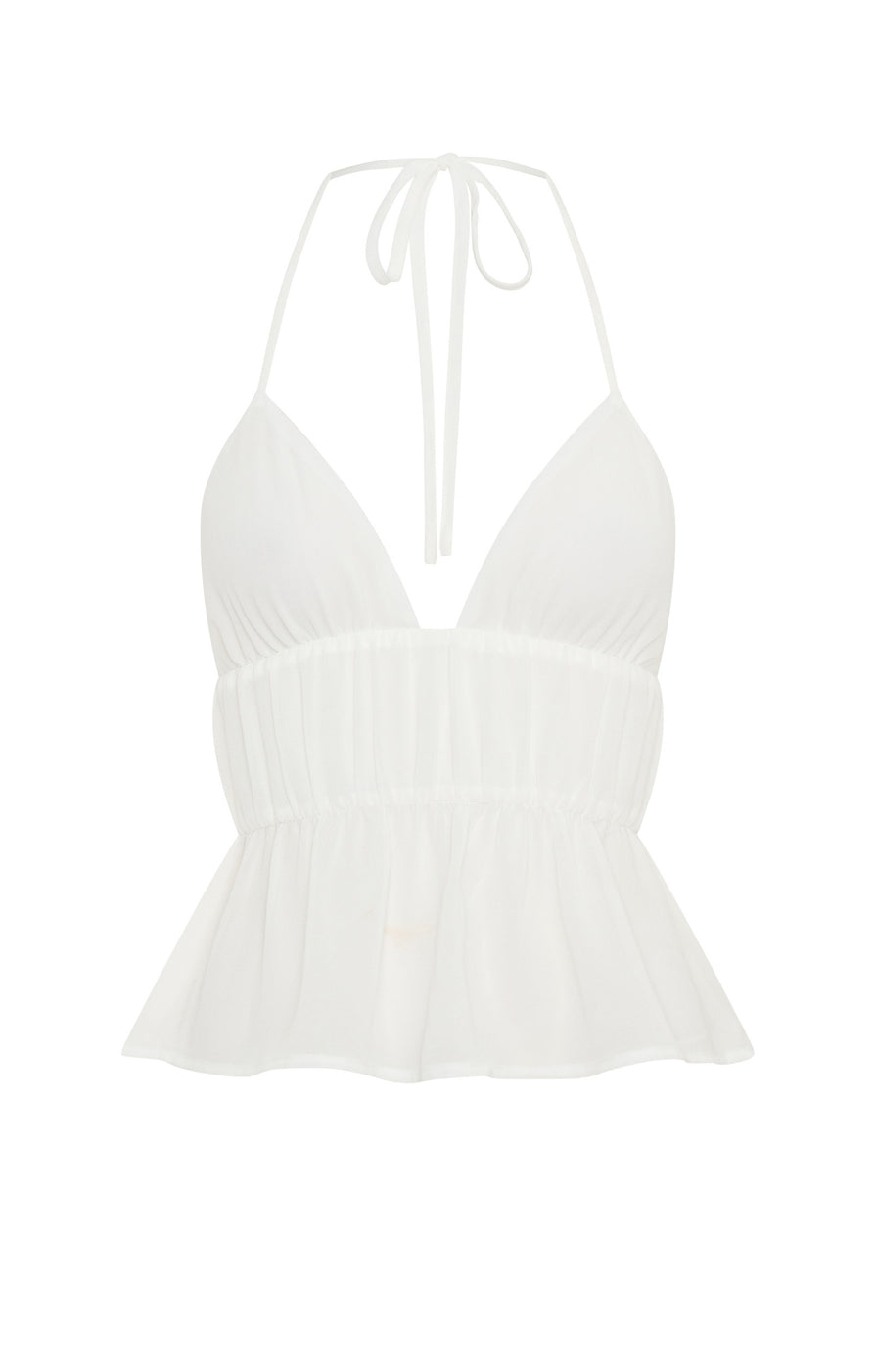 THE ODETTE WHITE TOP | GHOST