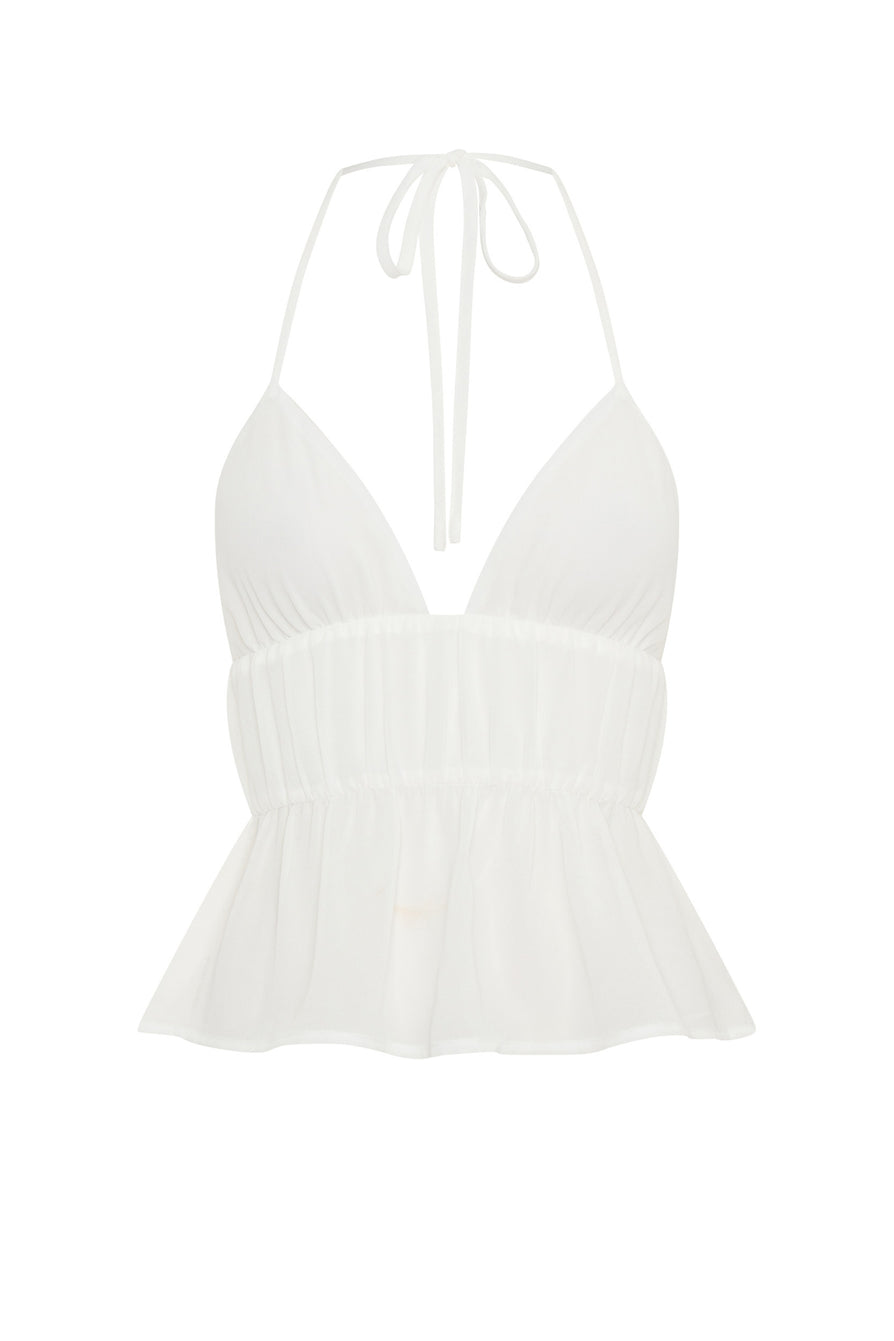 THE ODETTE WHITE TOP | GHOST
