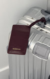 THE VENICE BURGUNDY LUGGAGE TAG | lifestyle