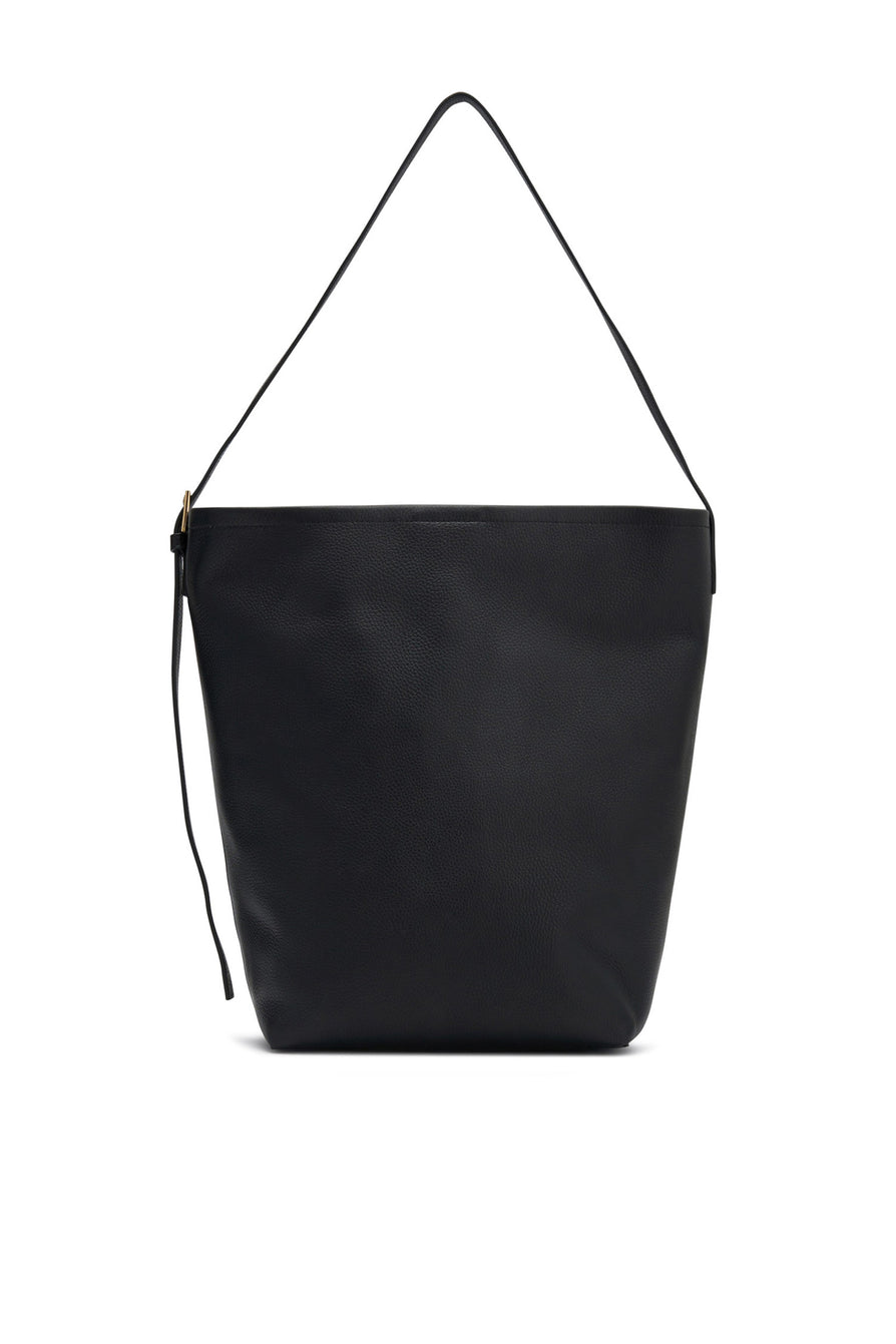 THE SMITH BLACK BUCKET BAG | ghost