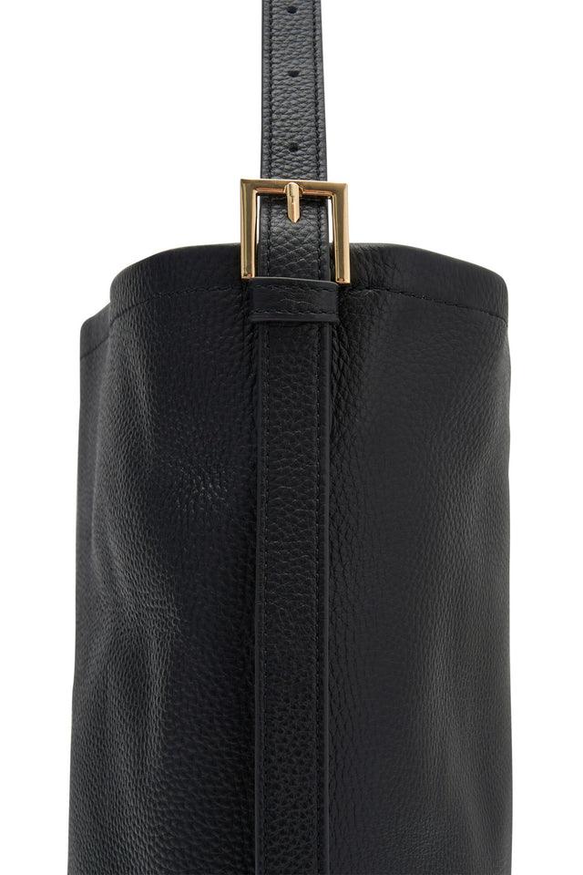 THE SMITH BLACK BUCKET BAG