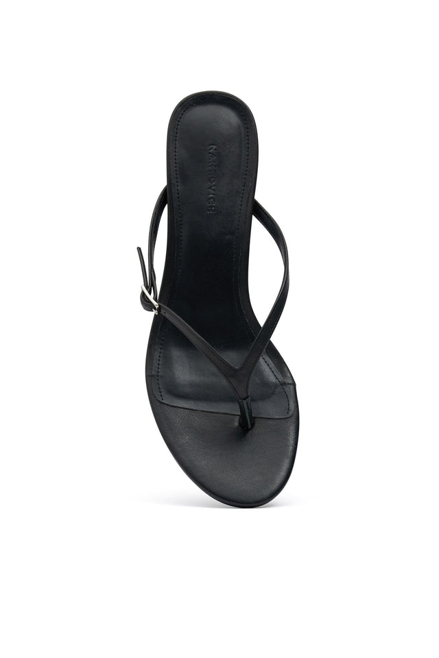 THE TAYLA BLACK HEEL