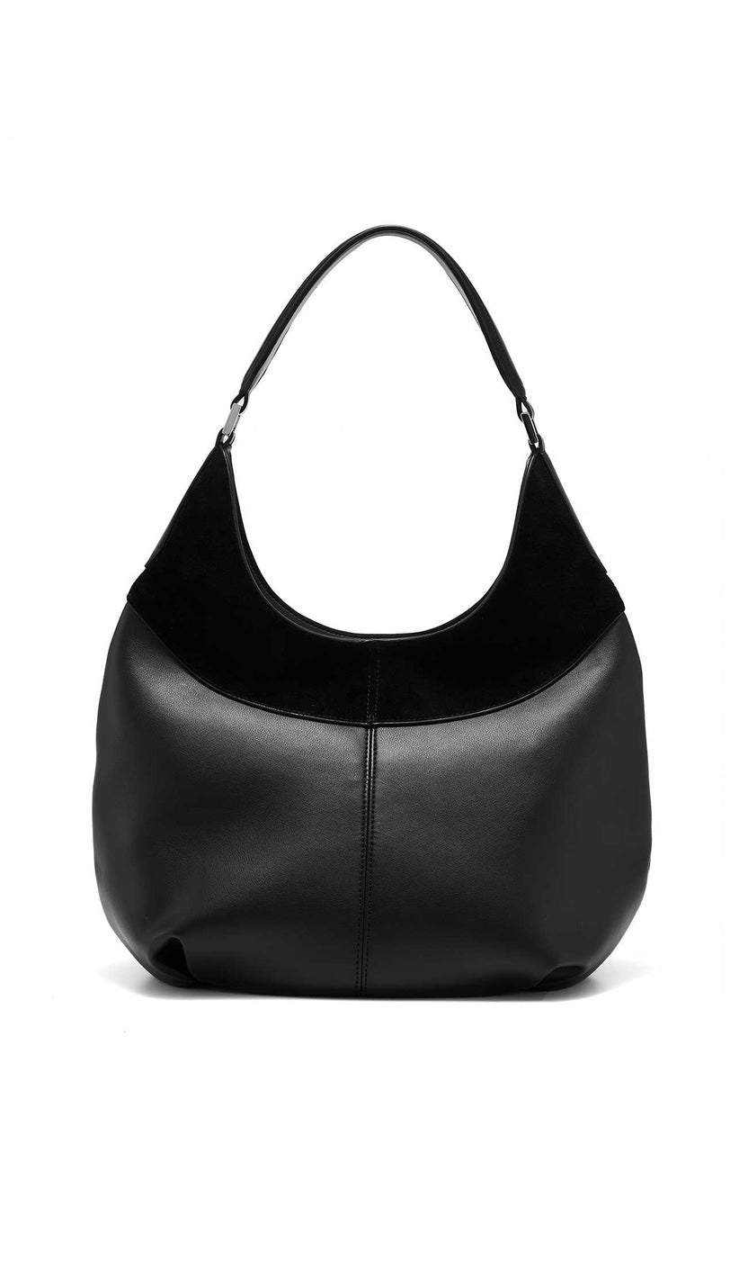 The Kaia Black | Women's Leather Handbag | Nakedvice