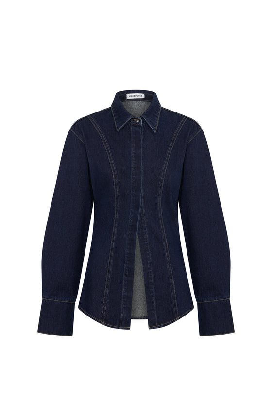 THE WATSON DARK INDIGO SHIRT