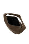 THE ZOE COCOA SUEDE BAG